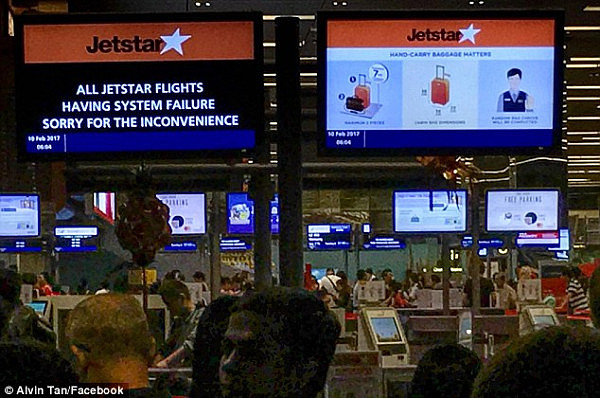 捷星航空突发系统故障 造成航班延误 数百乘客滞留机场 - 2