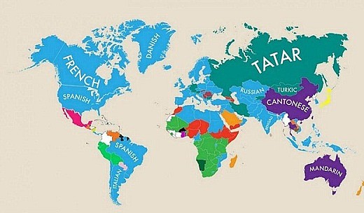 “全球各地使用人数第二多语言”最新调查!澳洲为汉语 中国大陆为粤语! - 1