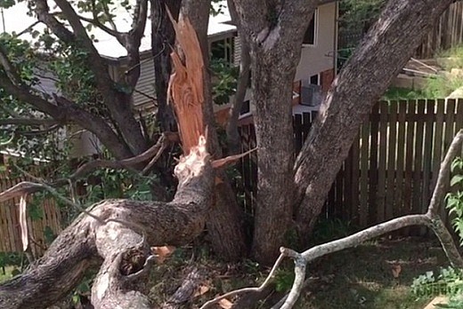  狂风暴雨突袭昆州!布里斯本骤降14℃ 9000户民居大停电! - 3