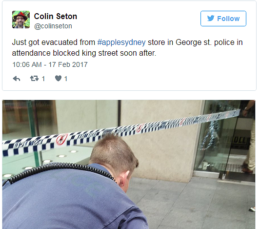 更新! 悉尼George Street苹果旗舰店紧急疏散只因炸弹威胁！警方拆弹组出动！（视频） - 13