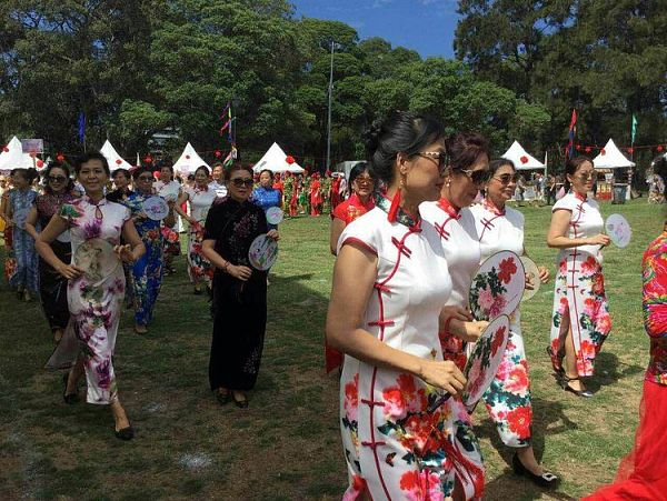 在澳扬州人的亮丽出场 参加一年一度的中国风嘉年华 - 30