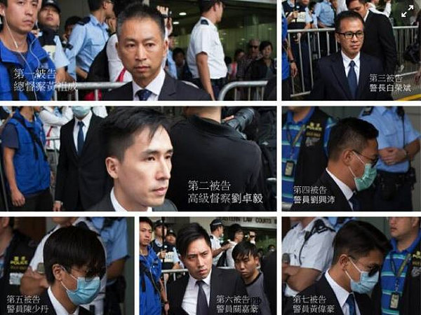 香港7警察殴打“占中者”全部判2年现场有群众落泪 警务处长发表声明：“非常难过”（多图） - 3