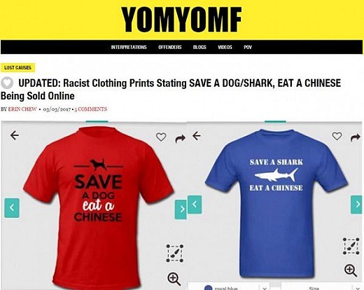 “吃一个中国人，能救一条狗！”德国公司卖辱华T恤惹众怒 澳网站已撤销广告(图) - 6