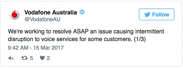 澳洲Vodafone于今晨出现断网故障 用户：电话根本没法打 - 4
