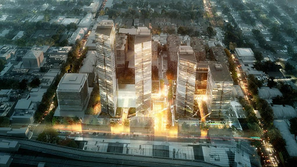 悉尼Burwood“五塔项目”获政府大开绿灯 新增1000户公寓建CBD最高大楼！(图) - 1