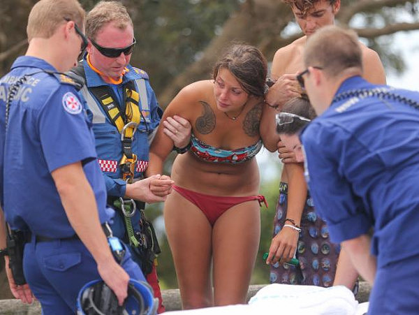 No zuo no die！女游客在悉尼北海岸跳崖被急送医 疑似脊椎受伤（图） - 2