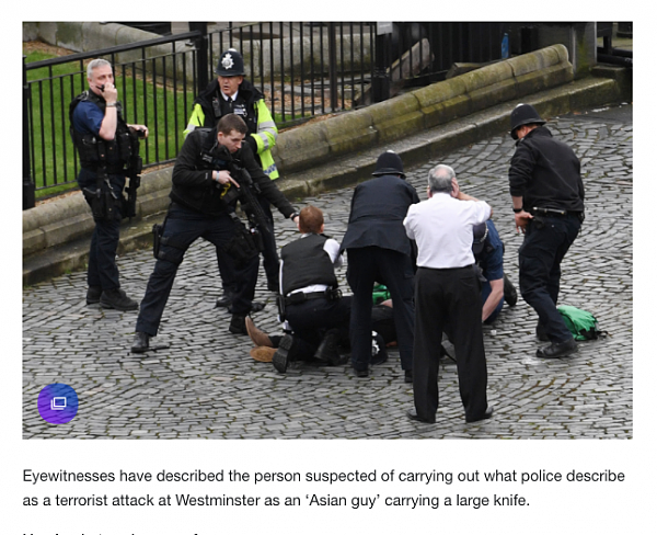 最新：伦敦恐袭已导致5人死亡，约40人受伤！一名中国游客被撞伤 恐袭嫌犯照片曝光 (视频)  - 24