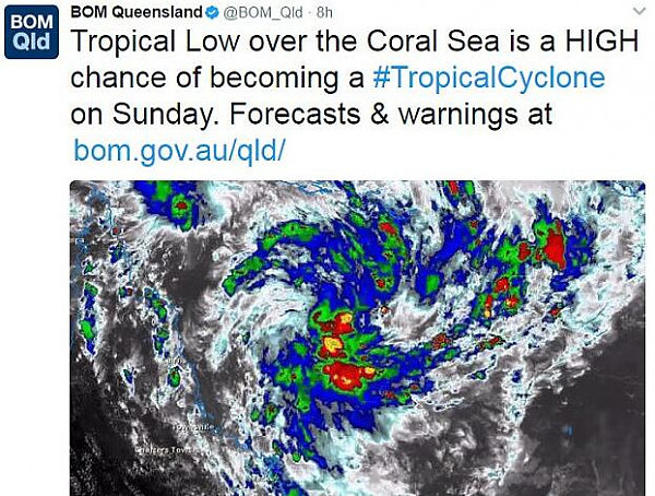 超强热带气旋即将登陆昆州！ 民众被要求至少准备3天的应急食品 多地将出现大风及强降雨 - 3