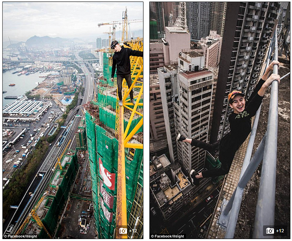 澳洲16岁少年攀爬深圳400米高塔吊 挑战低空跳伞（视频） - 4