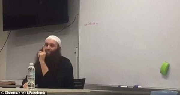 穆斯林长老悉尼传教年轻女教徒:头巾是要戴的，显眼不行的，修眉是要受罚的（视频） - 2