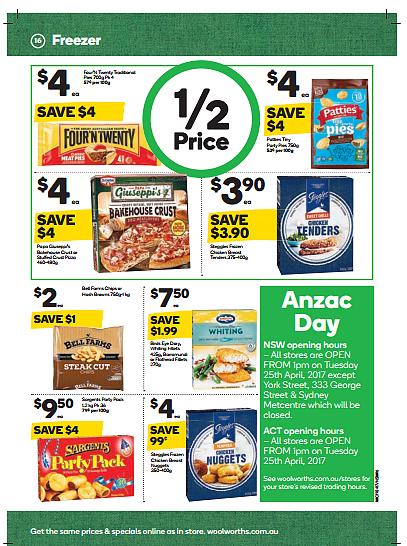 Woolworths4月19日至4月25日特价集锦 大米半价 - 15