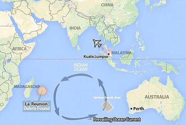 澳科学家最新研究报告：MH370就在原搜索范围以北 大约2.5万平方公里的区域 - 3