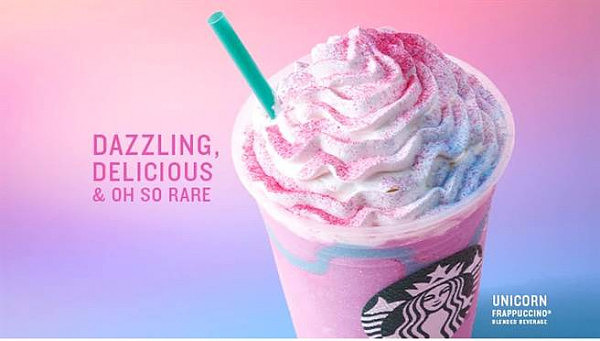 颜值即是正义！Starbucks“独角兽星冰乐”火了！凭借反差萌和梦幻配色迅速成为新网红（图） - 1