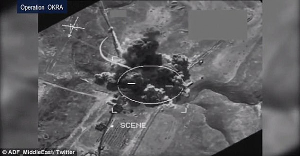 澳国防部公布空袭叙利亚照片 积极协助美国攻打ISIS(视频) - 1