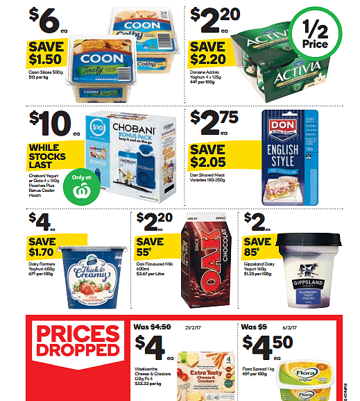 Woolworths 4月26日至5月2日特价集锦 大米雪糕半价 - 10