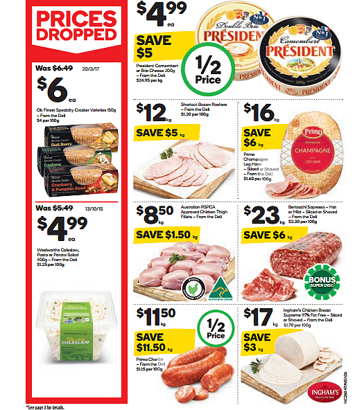 Woolworths 4月26日至5月2日特价集锦 大米雪糕半价 - 17