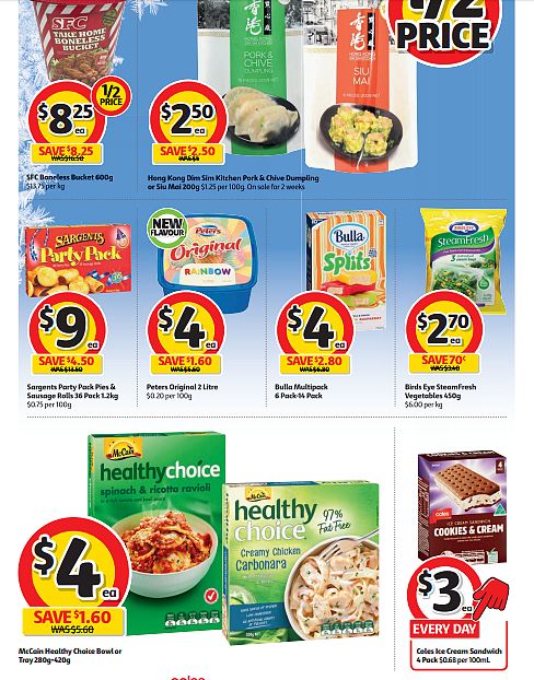 Coles 4月26日至5月2日特价集锦 饺子火腿半价 - 20