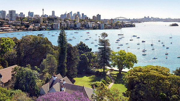 澳洲史上最贵豪宅刚卖了！远超$7000万前记录！悉尼著名庄园“天价”成交 海港景色无敌了！(图) - 1