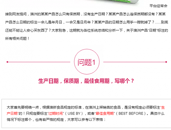 我大狮狮丨买的护肤品为什么没有保质期？ 澳洲产品【日期标注】常见问题答案汇总！ - 1