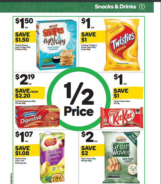 Woolworths 5月3日至5月9日特价集锦 零食包比基尼都半价！ - 4