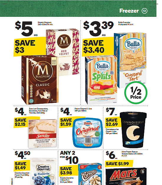 Woolworths 5月3日至5月9日特价集锦 零食包比基尼都半价！ - 11