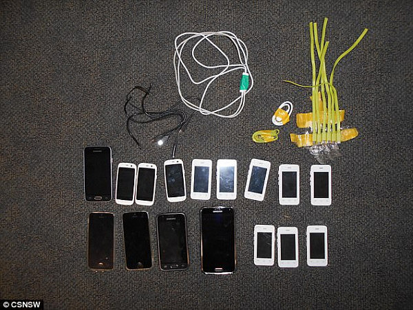 胆大包天！16台智能手机被扔进澳洲戒备最严监狱 将安装手机干扰设备！(图) - 2
