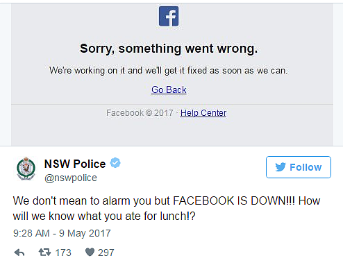Facebook在澳洲出现全线“瘫痪” 手机电脑全部登不上了！（图） - 3