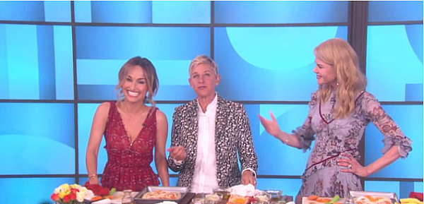 三个女人一台戏！妮可基德曼与美国女名厨节目中互翻白眼！主持人Ellen好尴尬 ！（图） - 4