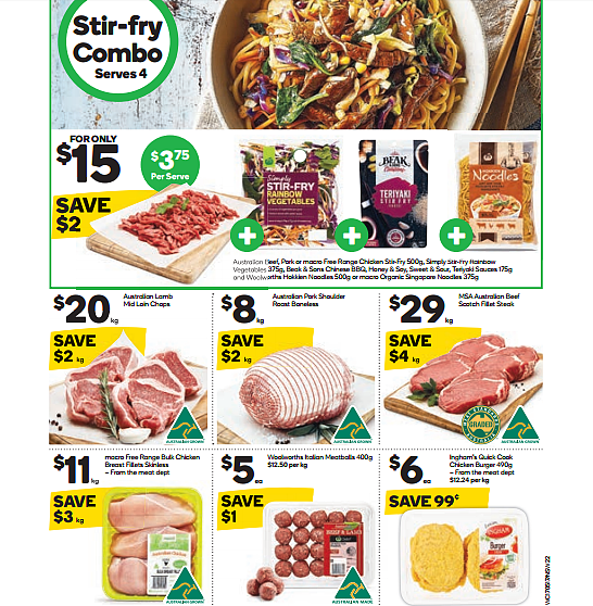 Woolworths 5月17日至23日特价集锦 鸡胸肉力娇酒半价！ - 17