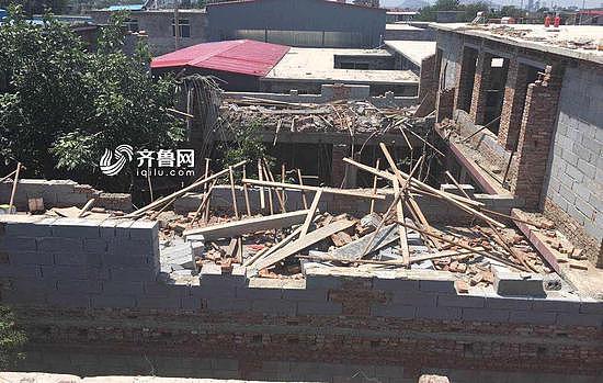 济南发生在建房屋坍塌造成6死4伤 涉事者被控制（组图） - 5