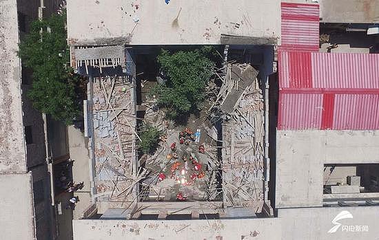 济南发生在建房屋坍塌造成6死4伤 涉事者被控制（组图） - 4