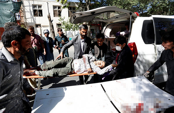 阿富汗首都使馆区爆炸已致90人丧生 IS宣称负责（组图） - 5