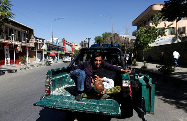阿富汗首都使馆区爆炸已致90人丧生 IS宣称负责（组图） - 8