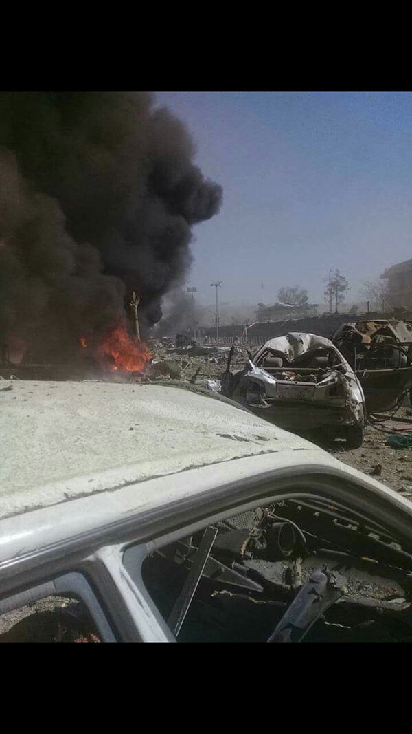 阿富汗首都使馆区爆炸已致90人丧生 IS宣称负责（组图） - 11