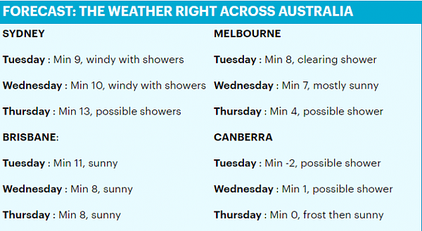 大风吹弯腰！悉尼等多地迎来最潮湿天气 6月雨水最充沛的一周来临（组图） - 1