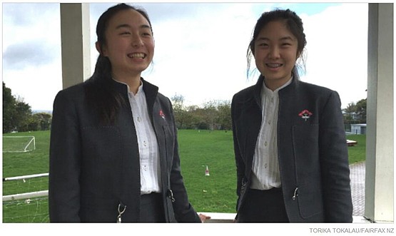 大写的赞！新西兰两位16岁华人女孩做慈善风生水起！（图） - 1