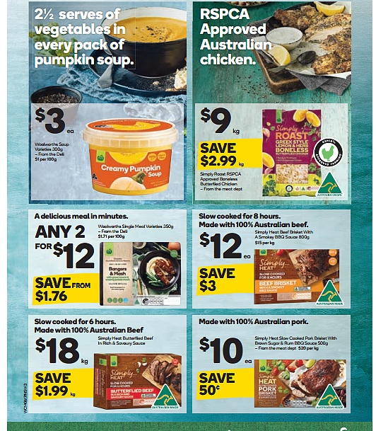 Woolworths 6月14日至20日特价集锦 香米鱼柳半价！ - 2