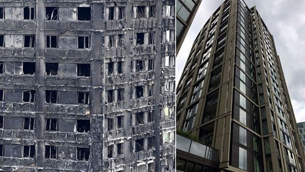 伦敦公寓楼大火：火光照亮了英国贫富悬殊（组图） - 3