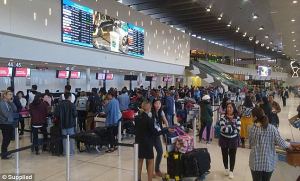 Passengers were left stranded at Perth Airport, with AirAsia unable to provide any information about a recovery flight until 3.30 that afternoon