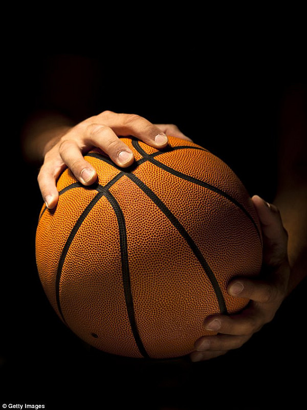 A basketball player who attempted to pull a gun on a referee after an argument has been jailed (stock image) 