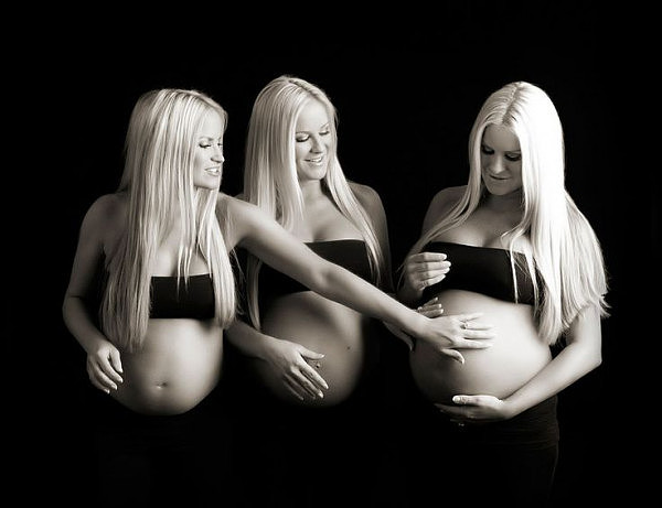 美国同卵三胞胎美女做DNA检测 结果令人惊讶(组图) - 4
