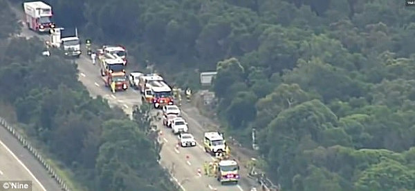 悉尼M1又发生大规模拥堵 事故现场附近交通一度中断 司机被建议绕道而行 - 1