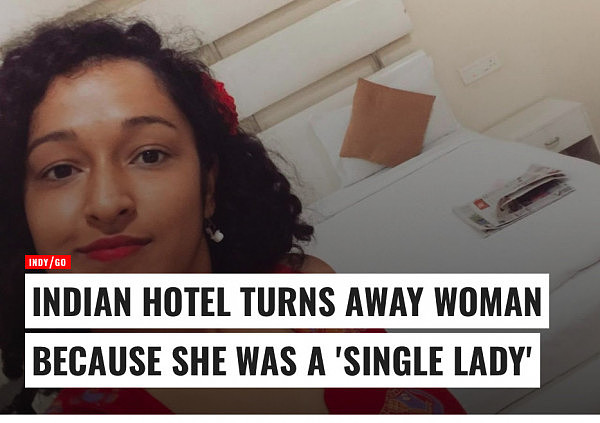新加坡女子被印度一酒店拒绝入住，原因难以置信（组图） - 1