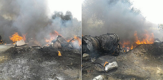 又坠机！印度一架米格-23战机坠毁 系本周第2起坠机事件（组图） - 2