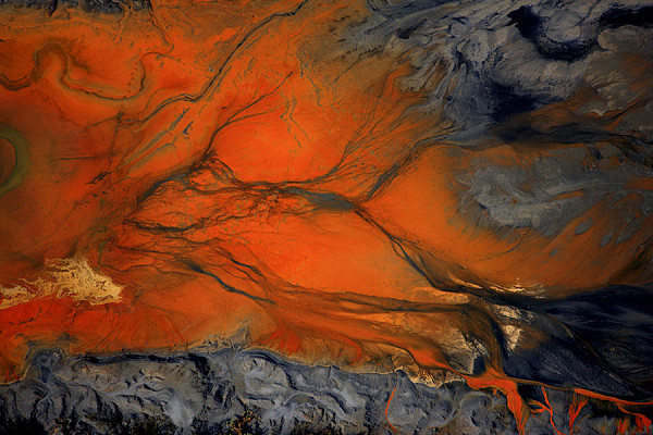 这些“唯美”的照片，竟是从太空航拍下的地球污染（组图） - 6