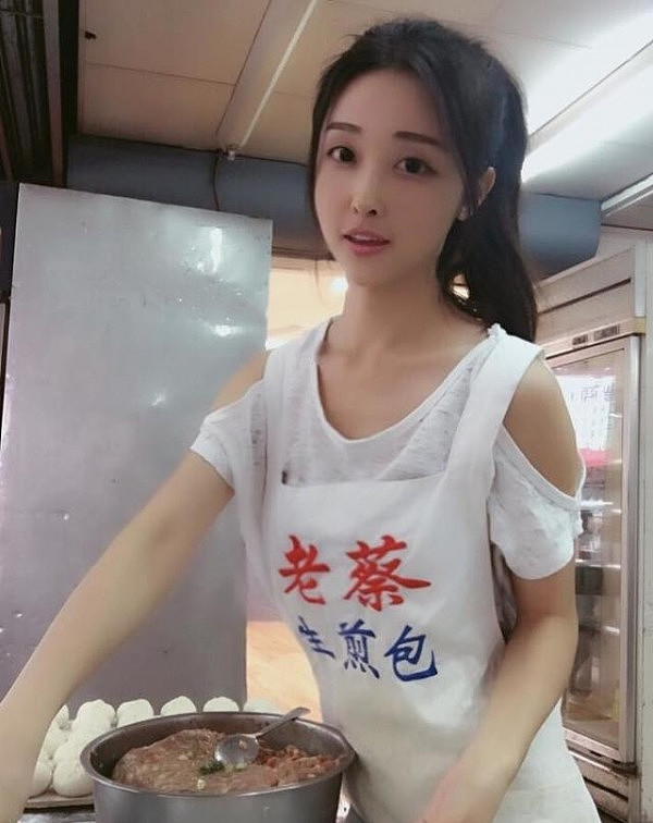 卖生煎包台湾姑娘，虽有美丽容颜但并不靠脸吃饭（组图） - 4