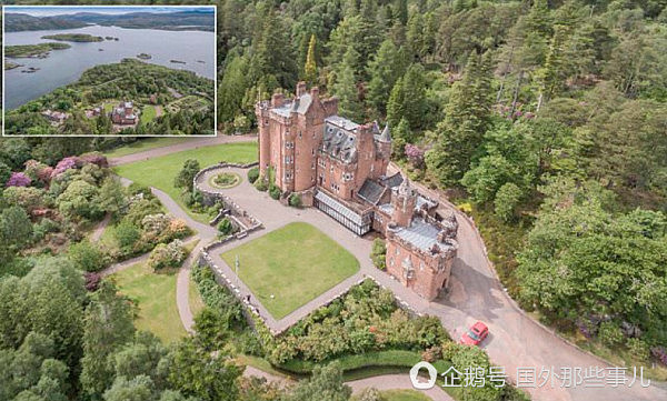 苏格兰百年古堡以2200万出售，还送两个小岛（组图） - 1
