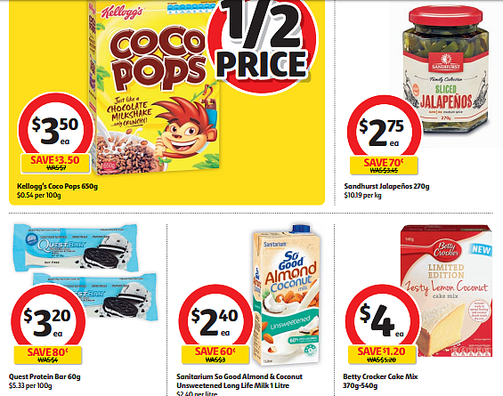 Coles 7月19日至26日特价集锦 Swisse保健品大米饺子半价 - 11