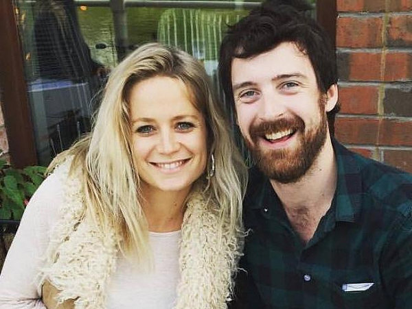 Emilyrose Fitzpatrick met husband Rory while she was studying in the UK. Picture: Facebook/Emilyrose Fitzpatrick