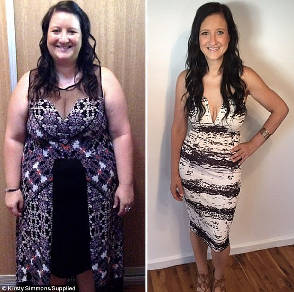 Kirsty, who said food 'controlled' her life, was also depressed, lacking self esteem and confidence and struggling with health issues and now she is a new woman 